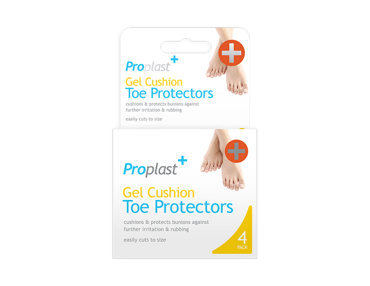 Gel Toe Protectors - 4 Pakke (Med Pdq) - Dollarstore.dk