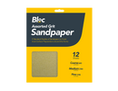 Assorteret Grit Sandpapir - 12 Ark - Dollarstore.dk
