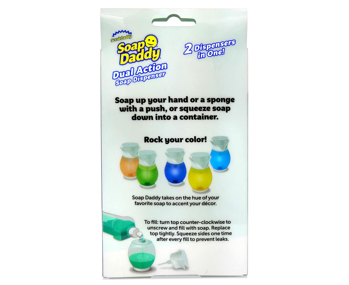 Scrub Daddy – Soap Daddy Seifenspender mit Doppelfunktion