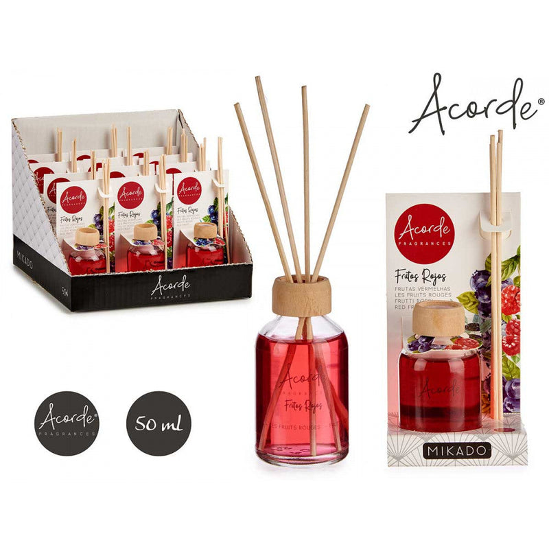 Mikado Duftstäbchen 50 ml – Rote Früchte