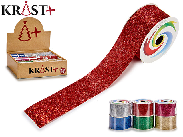 Krist – Geschenkband mit Metallic-Farbe