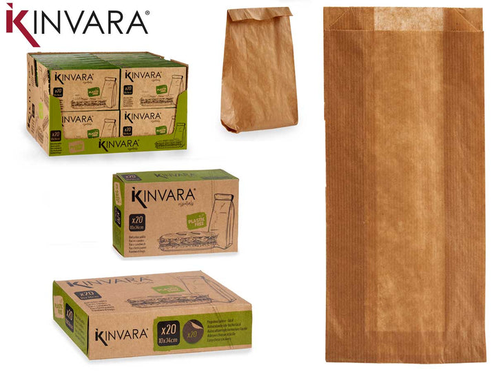Kinvara - sandwich poser 20stk 34x12cm