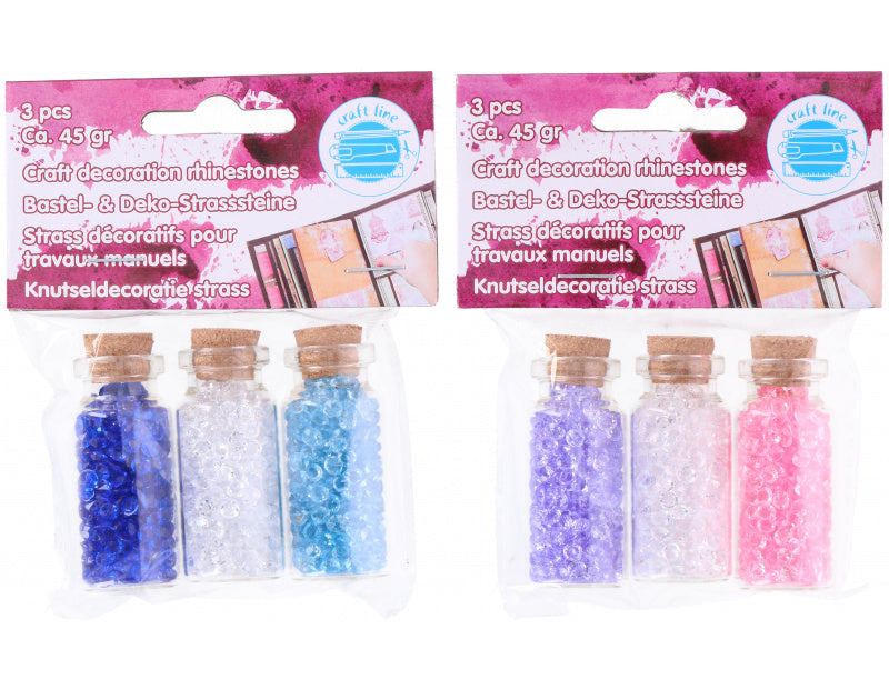 Craft deco rhinestomes 3pcs