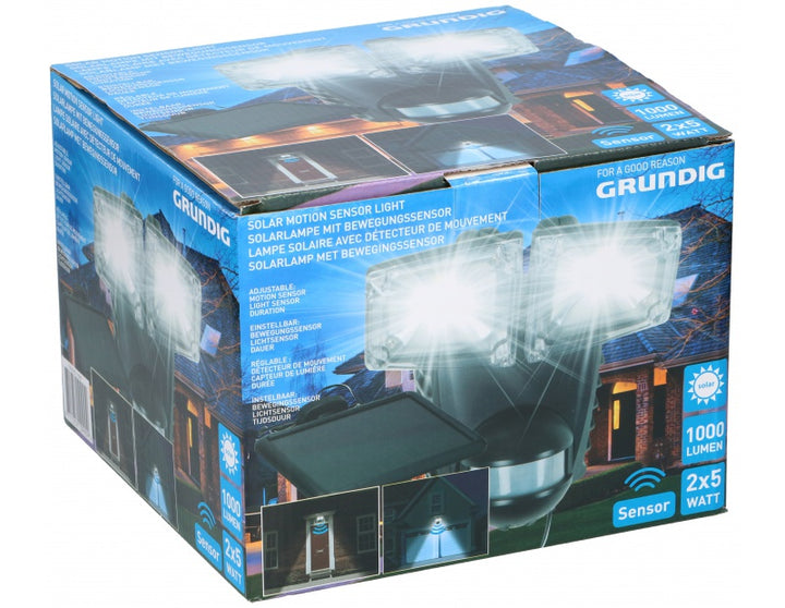 Solfølerlys 1000lm 12mt