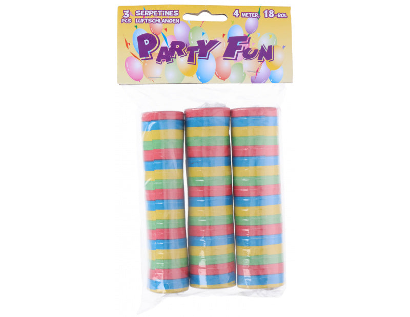 Party Fun - Serpentiner - Dollarstore.dk