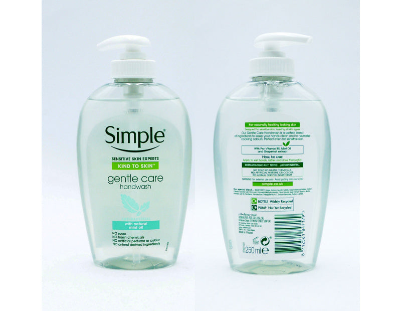 SIMPLE HAND WASH GENTLE CARE