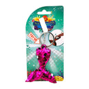 Toitoys - Meerjungfrauenschwanz-Pailletten-Schlüsselanhänger