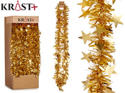 Krist – Girlande 200 x 9 cm – Metallic-Goldfarbe mit Figuren