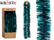 Krist – Girlande 200 x 9 cm – Farbe Metallic-Blau