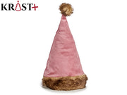 Krist - Weihnachtsmütze Rosa Velours