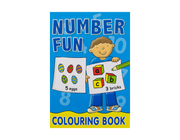 Number & Alphabet Fun - Farvebog - Dollarstore.dk