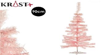 Krist - Künstlicher Weihnachtsbaumschmuck 90cm - Rosa