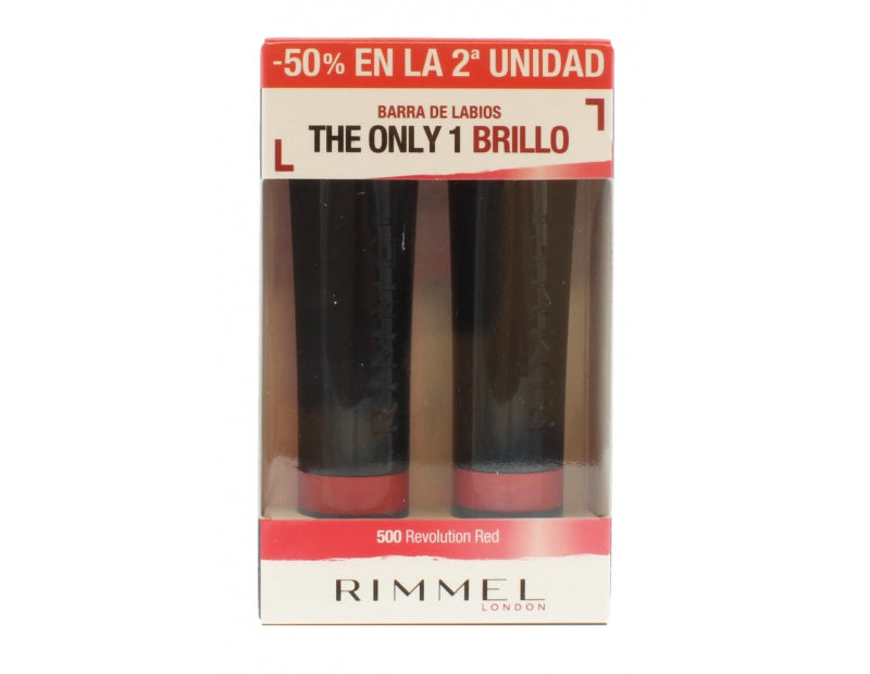 Rimmel Only L/Stick Duo Rev Red (Es) - Dollarstore.dk