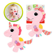 Toitoys - Stoff Einhorn mit Rüschen 30x20cm