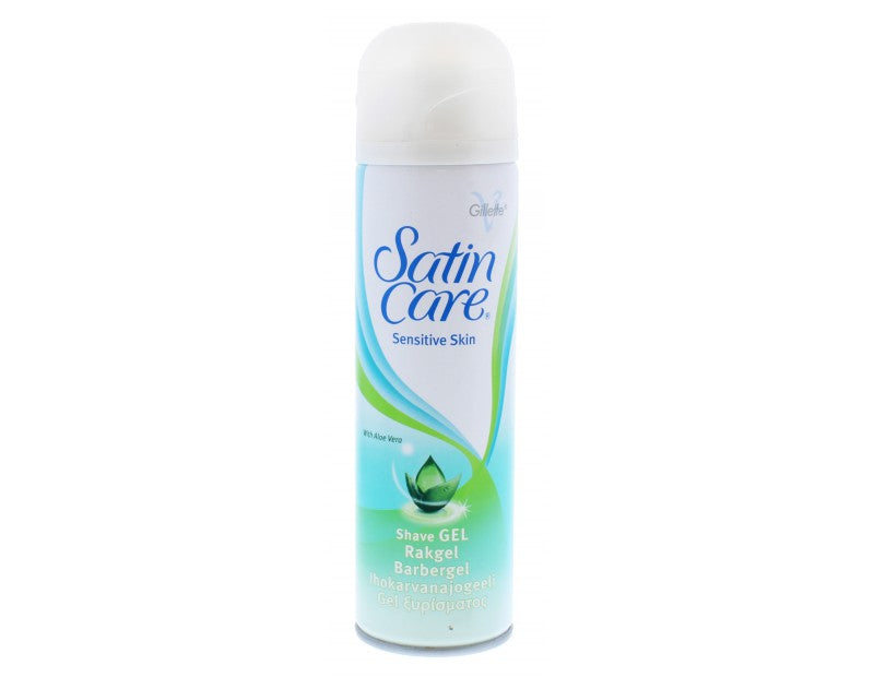 Gillette - Satin Care Barbere Gele 200ml - Dollarstore.dk