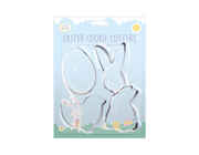 Hoppy easter - småkageformer 4stk i rustfri stål