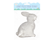 Hoppy easter - Påske skumfigur lavet af flamingo ca18x9cm