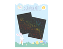 Hoppy Easter - Skrabbekunst med skrabber 2x A4 ark