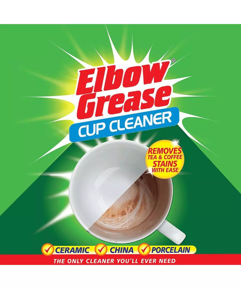 Elbow Grease – Kaffeereiniger – Entfernt Kaffee- und Teeflecken, 350 g Pulver