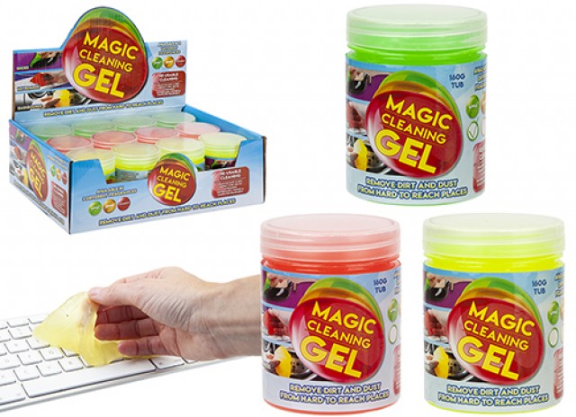 Magisches Reinigungsgel - Klebriger Schleim mit Aroma 160gr