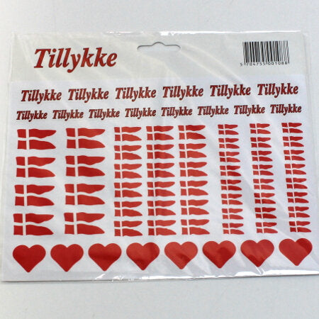 DS – Geburtstagsaufkleber, 2 Bögen (insgesamt 144 Stück)