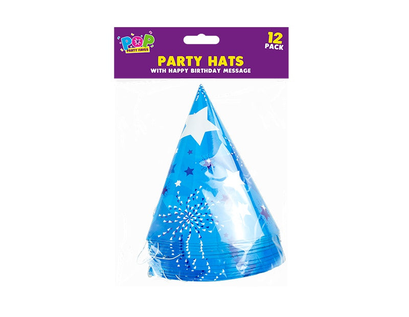 Pop Party Faves - Blå Hatte - Dollarstore.dk