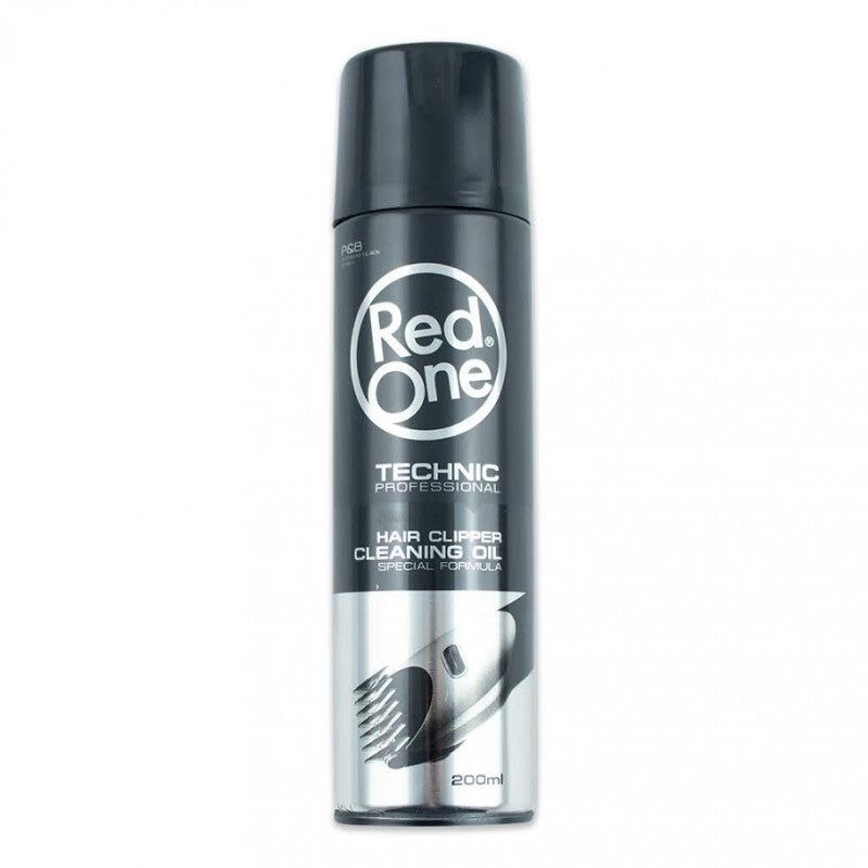 Red One - Barbermaskine rengørings olie i spray 200ml