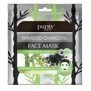 Bamboo Charcoal And Sea Salt Face Mask - Dollarstore.dk
