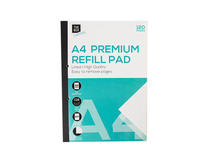 The box- A4 refill hæfte til ringbinder