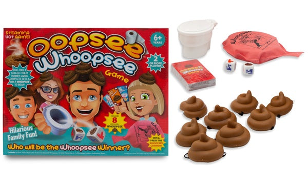 Oopsee Whoopsee Game – Gewinnen Sie das Spiel und drücken Sie auf das Furzpad!