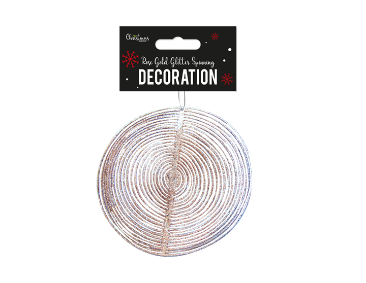 Roseguld ophæng spinner 14cm